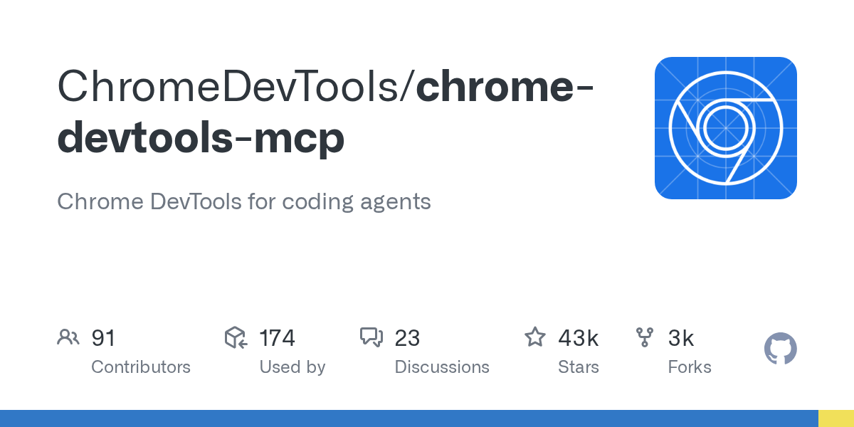 Chrome DevTools MCP: Bridging the Gap Between AI Programming Agents and Browser Environments
