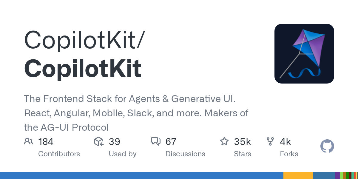 CopilotKit: The Emerging Frontend Framework for AI Agents and Generative UI Integration