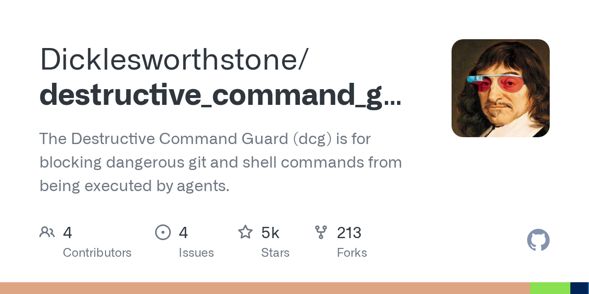 Destructive Command Guard: A New Security Layer for AI Agents Executing Git and Shell Commands