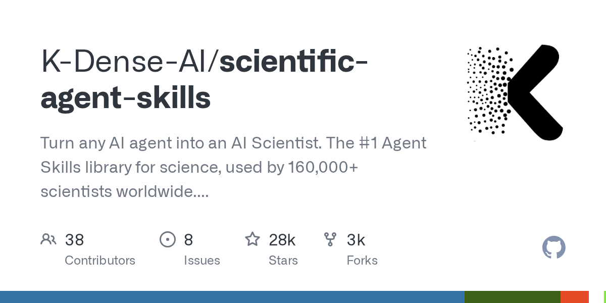 Scientific Agent Skills: K-Dense-AI Launches Out-of-the-Box Toolkit for Research and Engineering