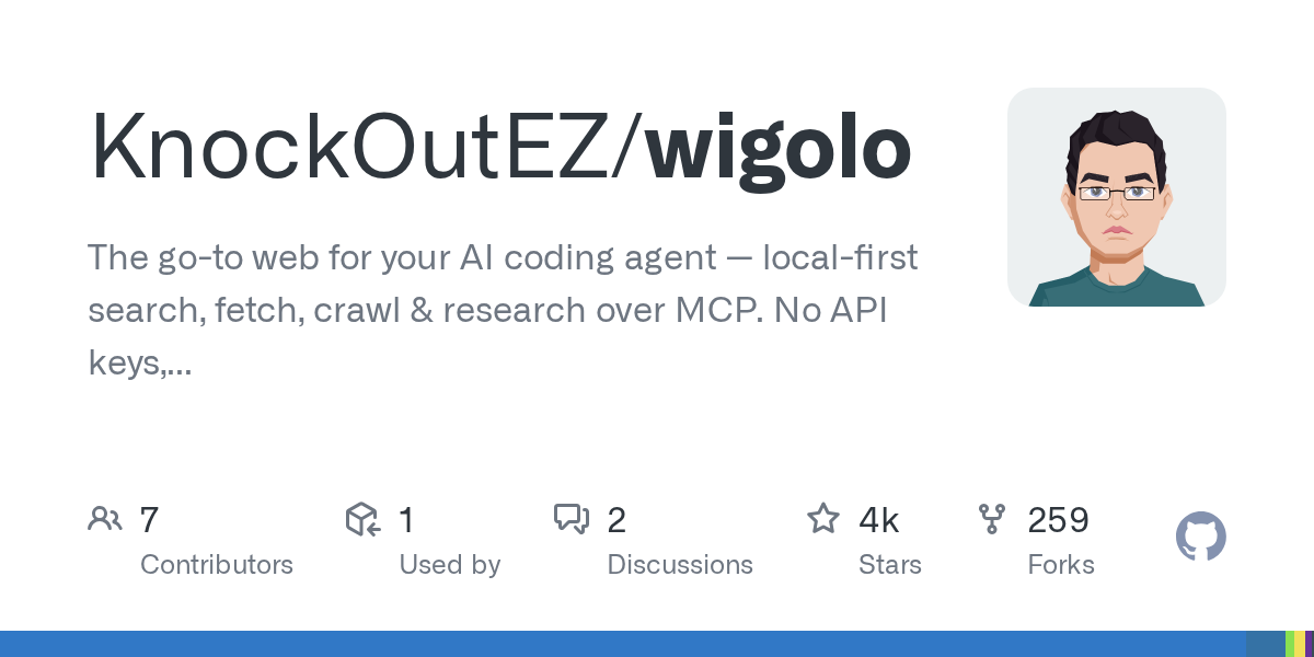 Wigolo Emerges as a Local-First MCP Network for AI Coding Agents with Zero-Cost Web Access