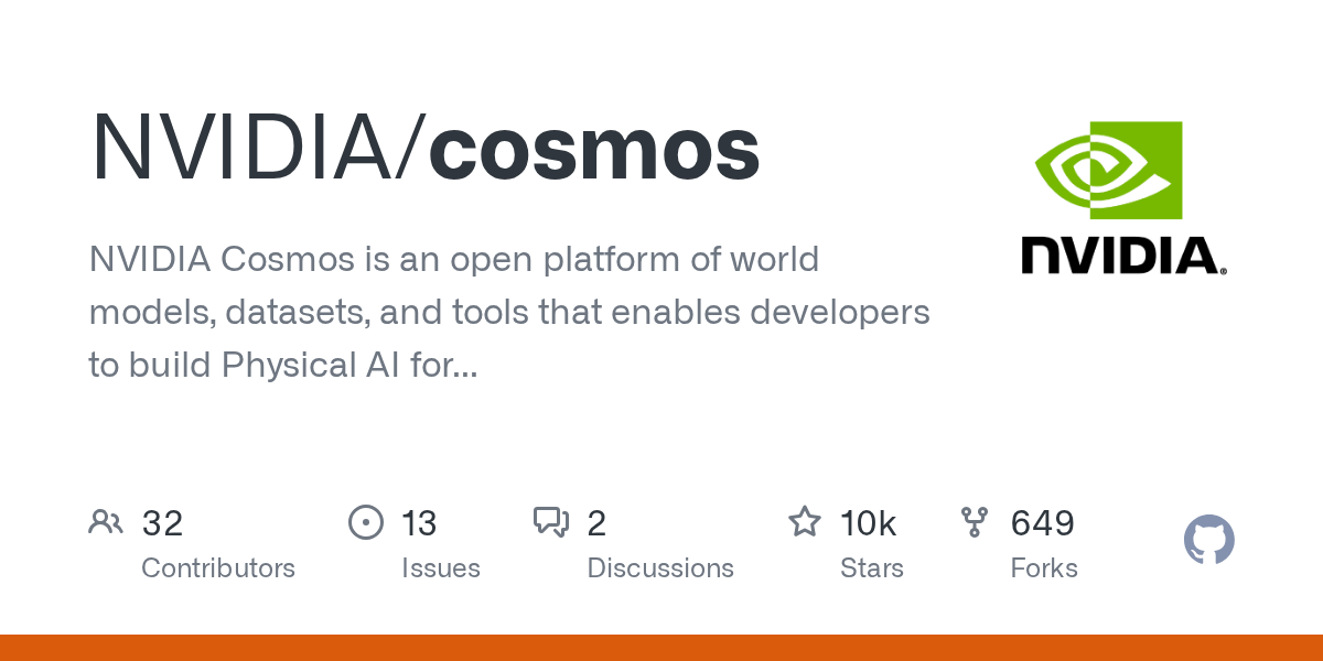 NVIDIA Launches Cosmos: An Open Platform for World Models and Physical AI Development