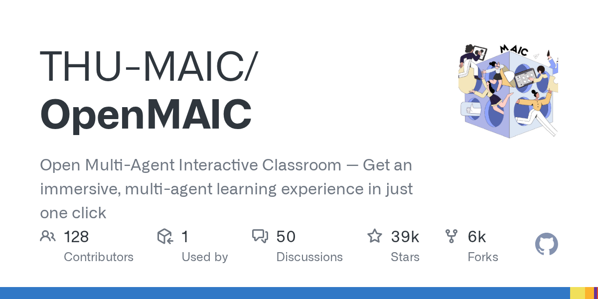 OpenMAIC: Eine neue Open-Source-Plattform für immersive Multi-Agenten-Interaktion im Bildungsbereich