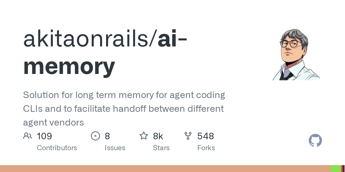 ai-memory: Innovative Langzeitgedächtnis-Lösung für CLI-basierte KI-Programmier-Agenten veröffentlicht