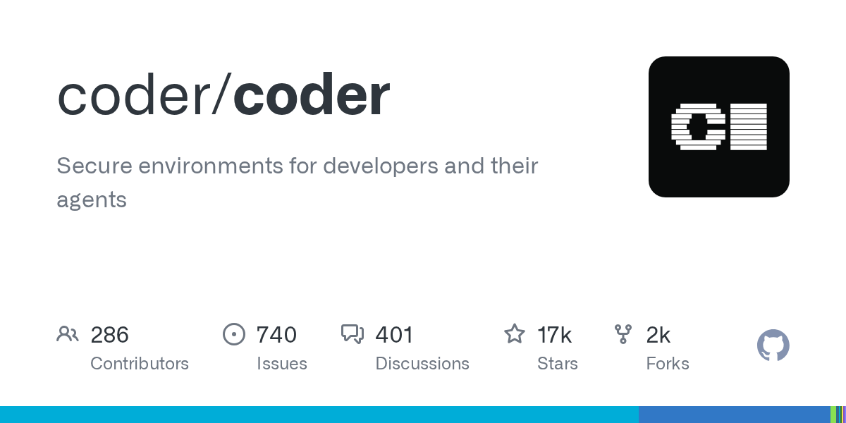 Coder auf GitHub Trending: Sichere Entwicklungsumgebungen für Softwareentwickler und deren autonome Agenten im Fokus