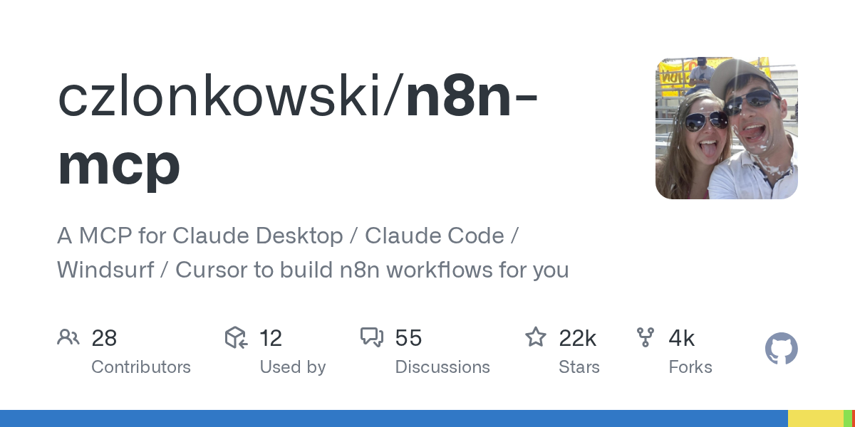 n8n-mcp: A New Model Context Protocol Server for Building Automated Workflows via Claude and Cursor