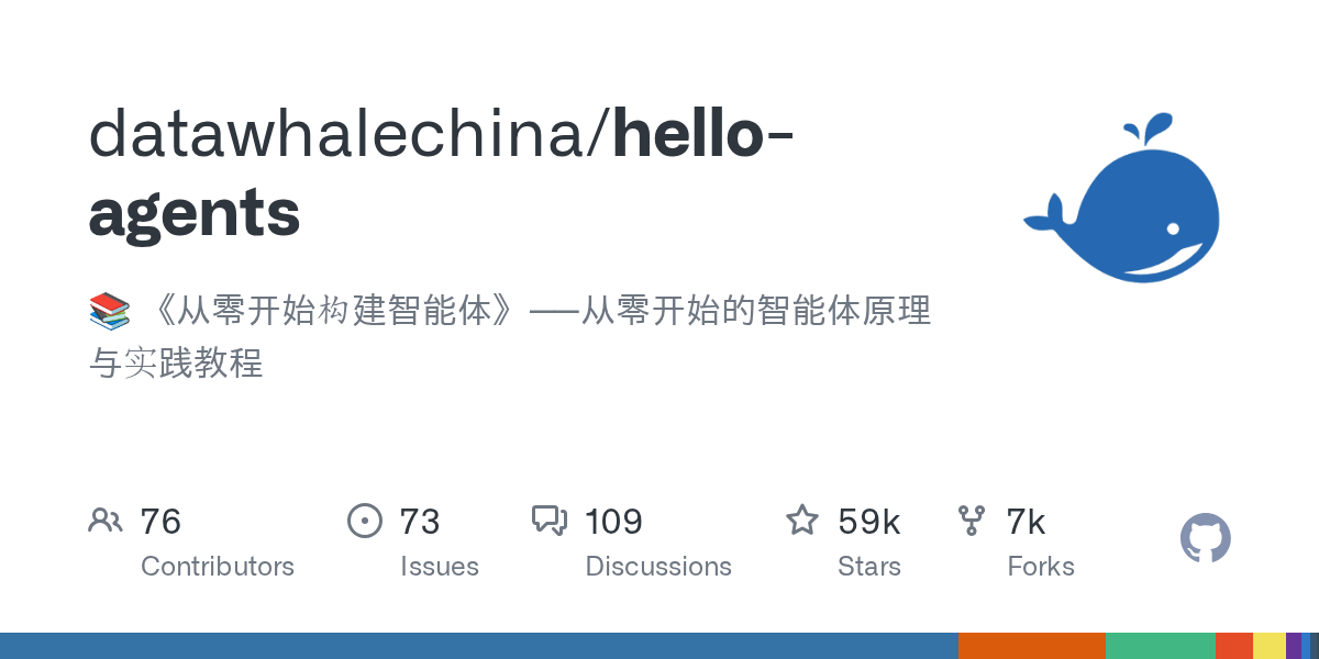 Datawhale Launches 'Hello-Agents': A Comprehensive Open-Source Tutorial for Building AI Agents from Scratch