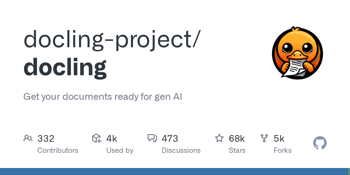 Docling auf GitHub Trending: Wie das Projekt Dokumente für generative KI vorbereiten soll