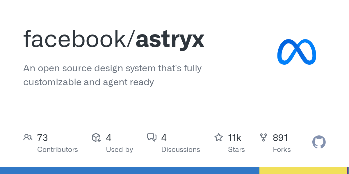 Meta Launches Astryx: A Fully Customizable Open-Source Design System for Human-Agent Collaboration