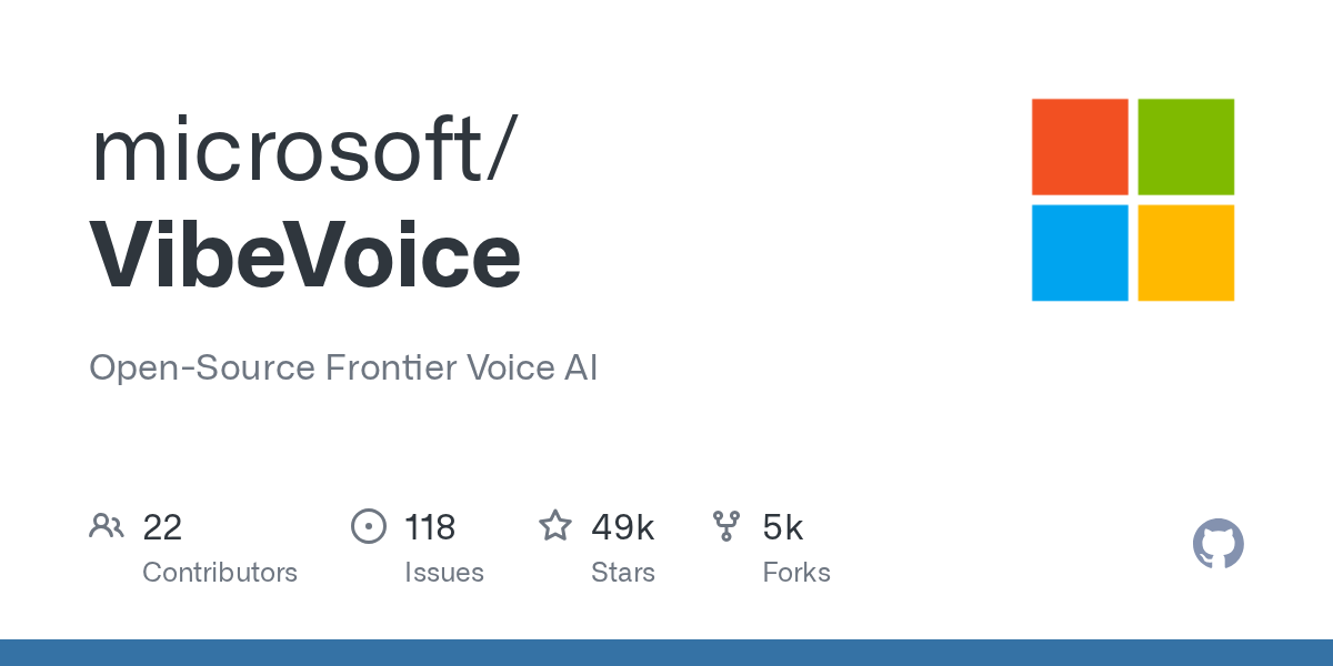 Microsoft Unveils VibeVoice: A New Frontier in Open-Source Speech Artificial Intelligence Technology