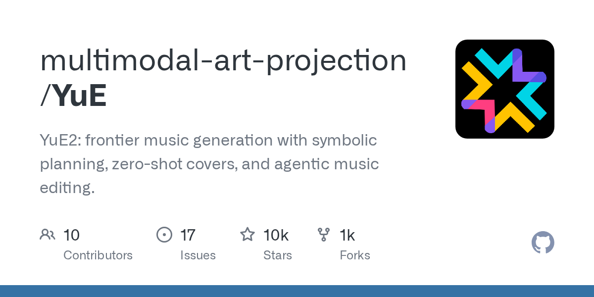 YuE2 von multimodal-art-projection: Neues Musikgenerierungssystem mit symbolischer Planung und KI-Agenten vorgestellt