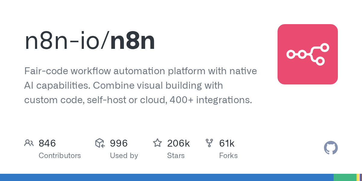 n8n: Die Fair-Code Plattform für Workflow-Automatisierung mit nativen KI-Fähigkeiten und flexiblen Hosting-Optionen