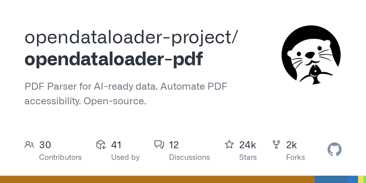 OpenDataLoader PDF: Streamlining AI Data Preparation Through Open-Source PDF Accessibility Automation
