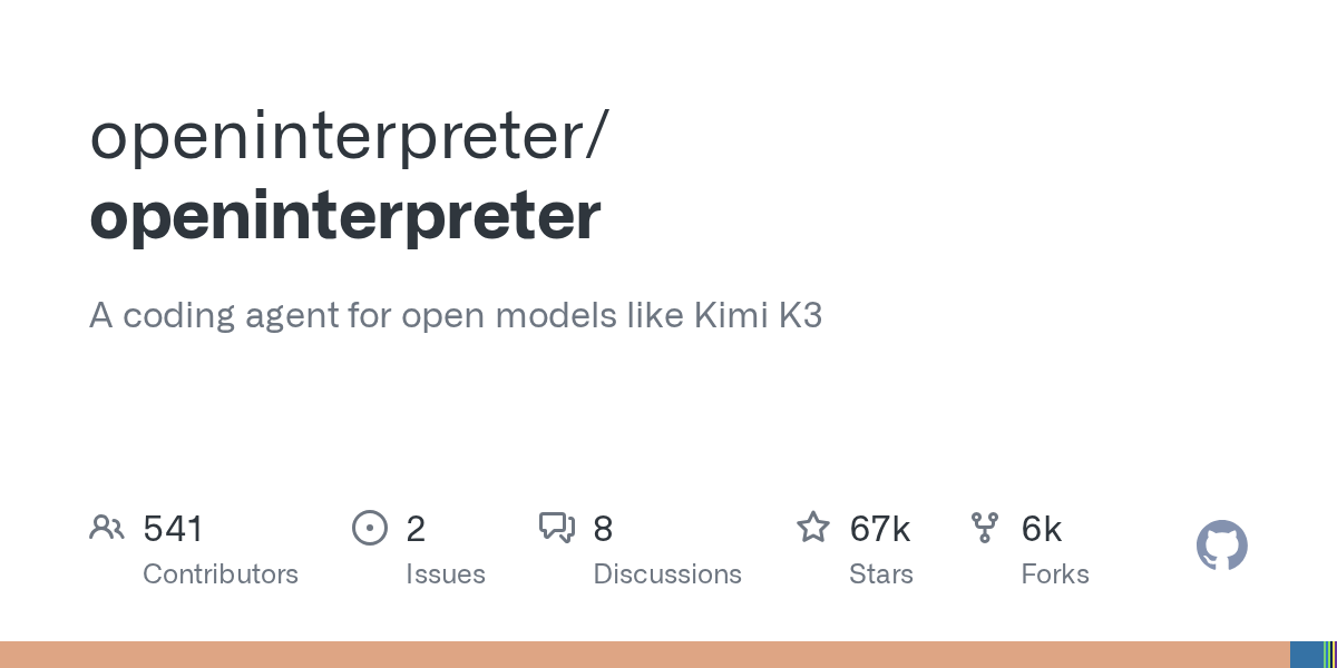 Open Interpreter Announces Major Optimizations for Kimi K3 and Low-Cost Open Source Models