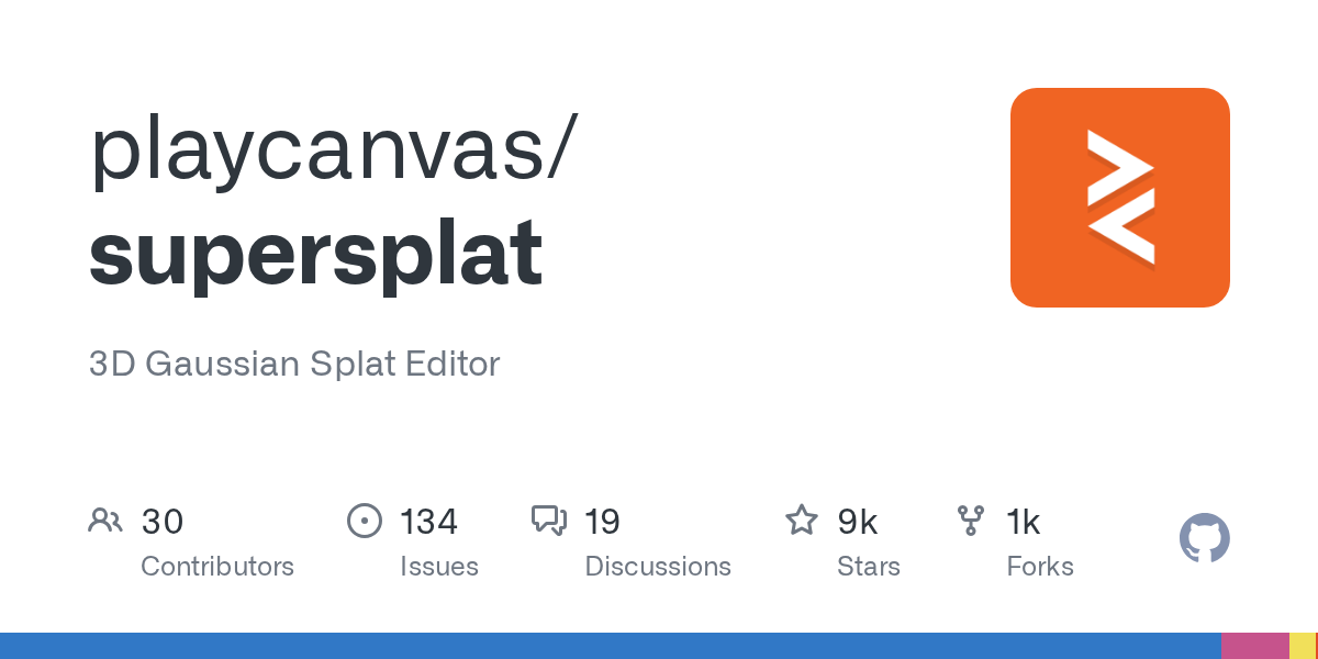 PlayCanvas Releases SuperSplat: A Specialized 3D Gaussian Splatting Editor on GitHub