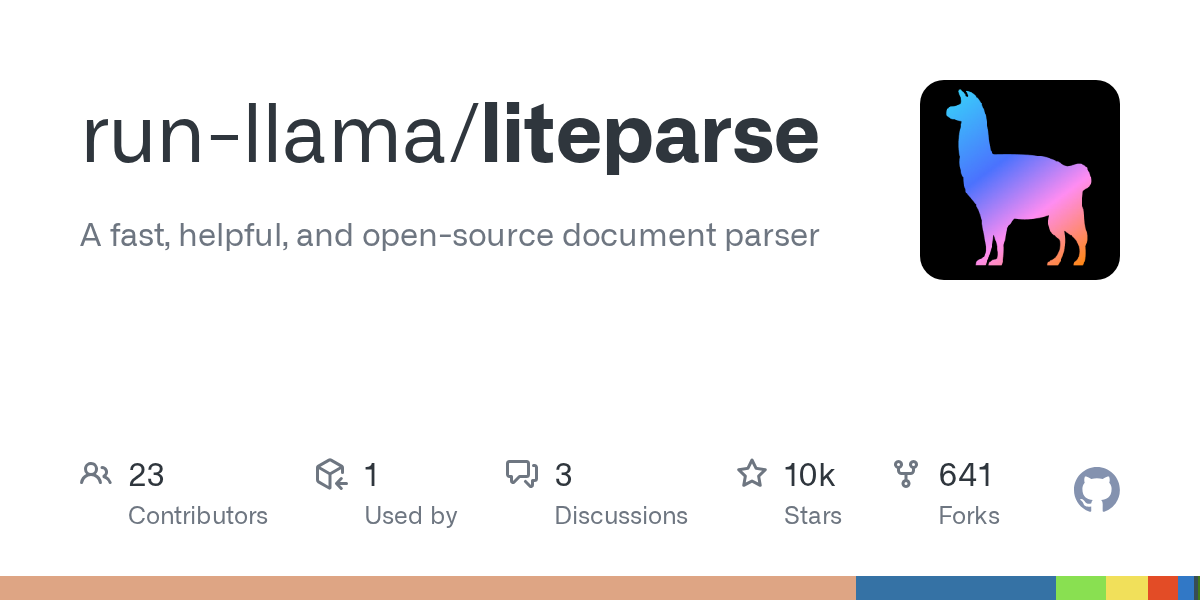 LiteParse: LlamaIndex Team Releases New Fast and Open-Source Document Parser