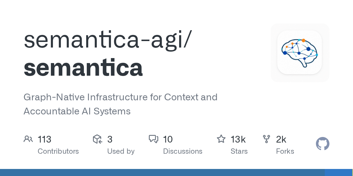 Semantica：为语境感知与可追责AI打造的图原生基础设施