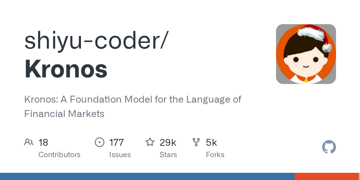 Kronos: A New Foundation Model for Financial Market Language Emerges on GitHub