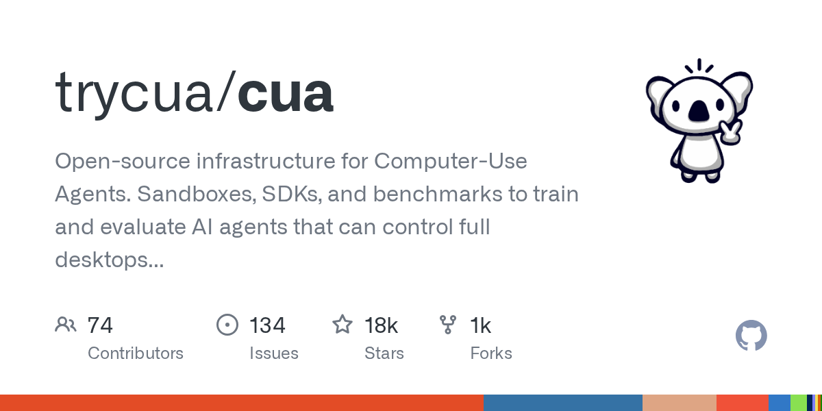 CUA Introduces Open-Source Infrastructure for Computer-Use Agents to Control macOS, Linux, and Windows Desktops
