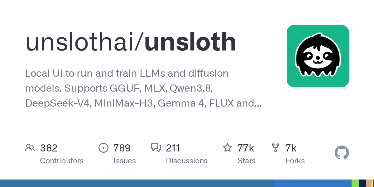 Unsloth Launches Local UI for Training and Running Next-Gen Models Including Qwen3.8 and DeepSeek-V4