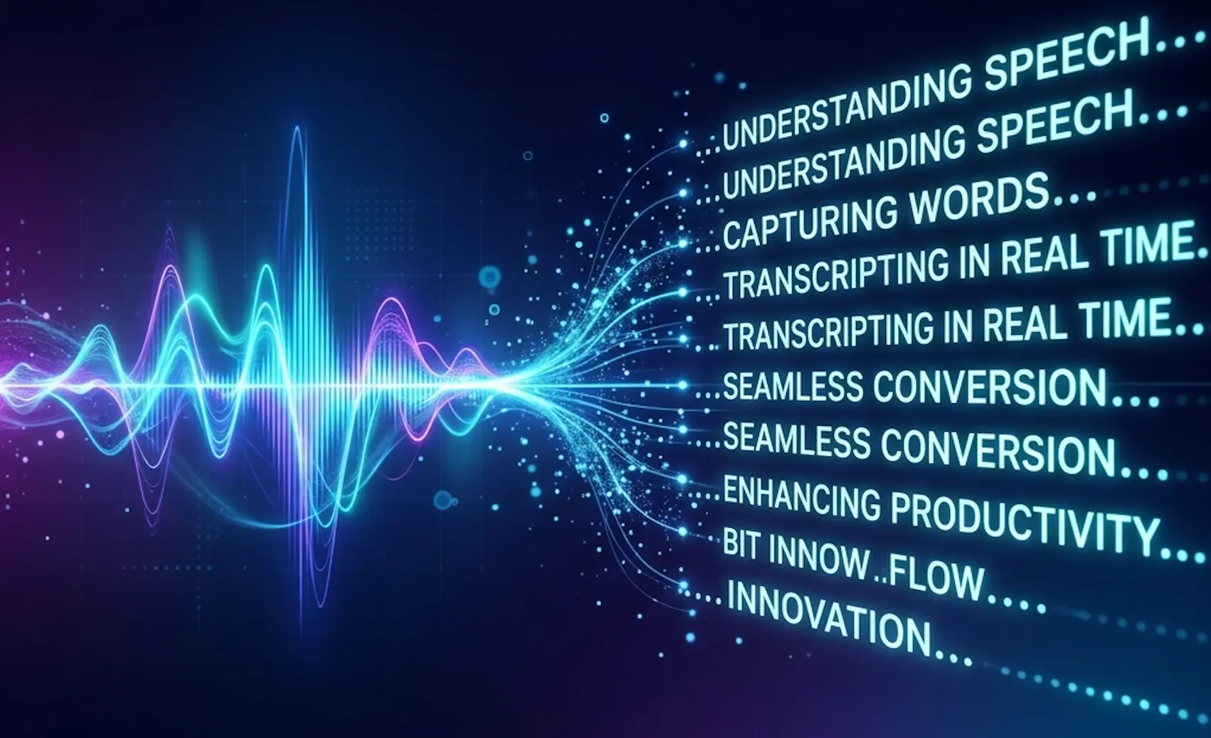 Voice to text concept