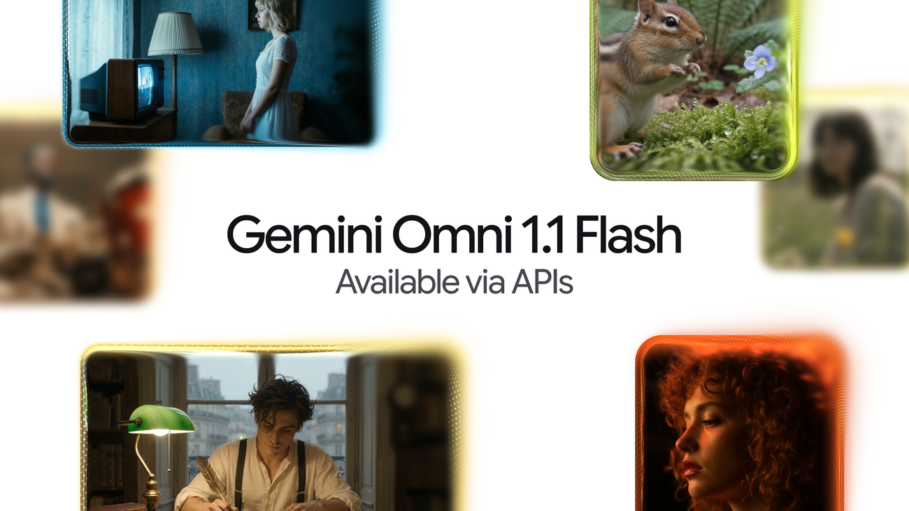 Google DeepMind kündigt Gemini Omni 1.1 Flash an: Mehr Kontrolle für Entwickler bei der KI-Modellierung