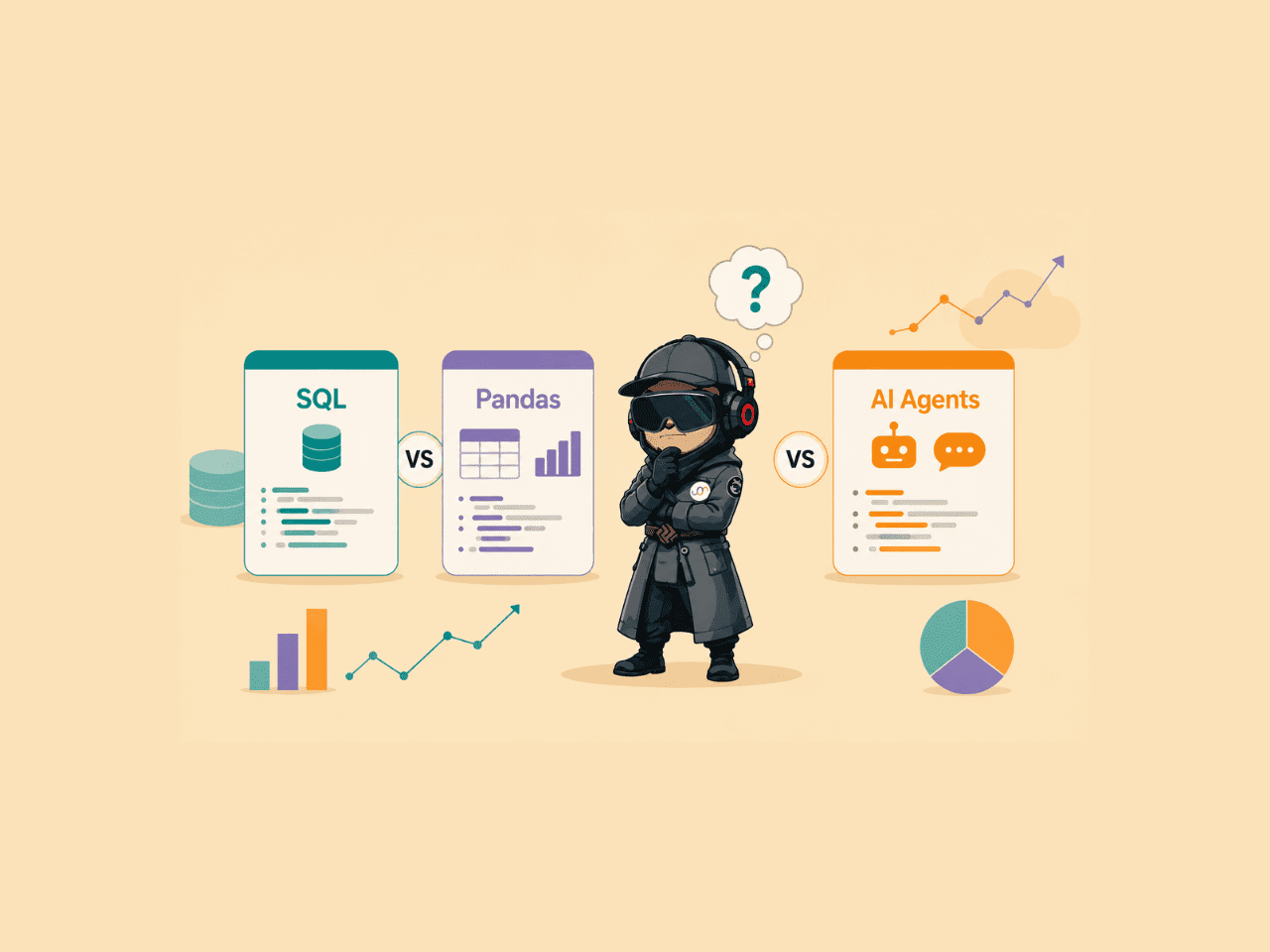 SQL vs Pandas vs AI Agents: Evaluating the Best Tools for Modern Data Analytics