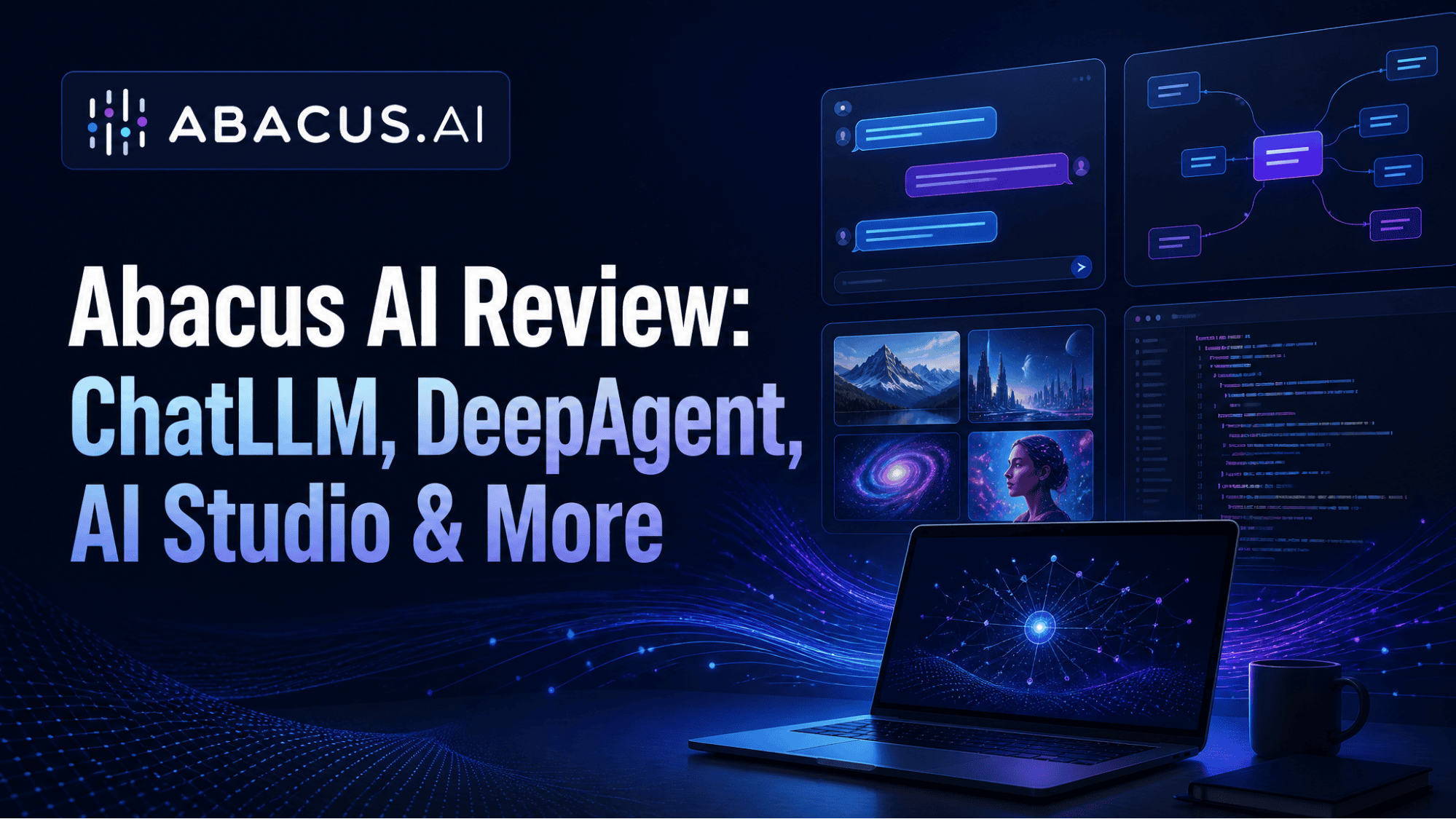 Abacus AI 深度评测:解析 ChatLLM、DeepAgent 与 AI Studio 的核心功能